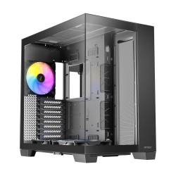 Antec C8 ARGB E-ATX | ATX | Micro-ATX | ITX ARGB Dual Chamber Full-Tower Gaming Chassis - Black