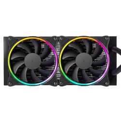 PCBuilder Hydro Chill 240MM AIO Liquid CPU Cooler ARGB