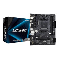 ASRock A520M-HVS AMD AM4 MATX Gaming Motherboard