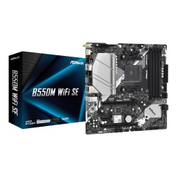 ASRock B550M SE WIFI AMD AM4 MATX Gaming Motherboard