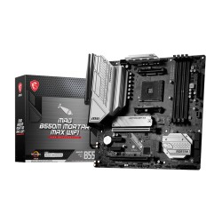 MSI B550M MORTAR MAX WIFI AMD AM4 M-ATX Gaming Motherboard