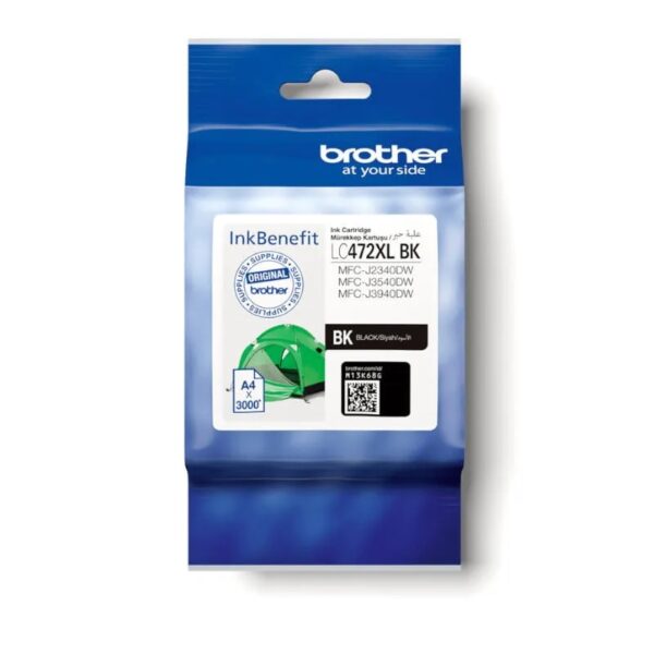 Brother LC-472XL Black Ink Cartridge