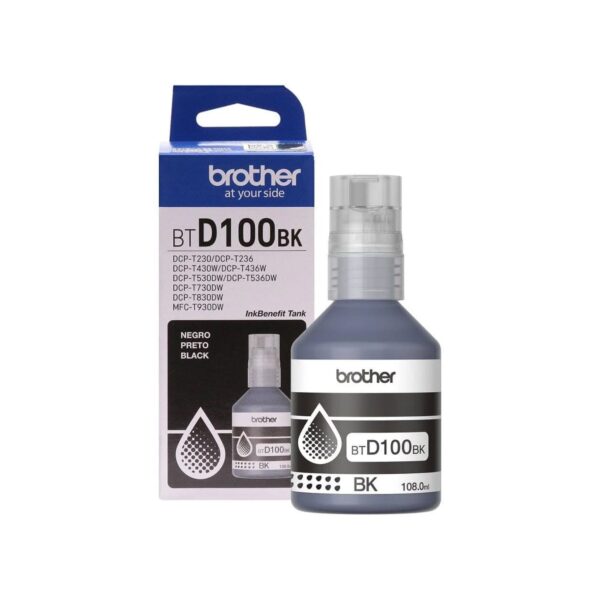 Brother BTD-100 Black Ink Bottle